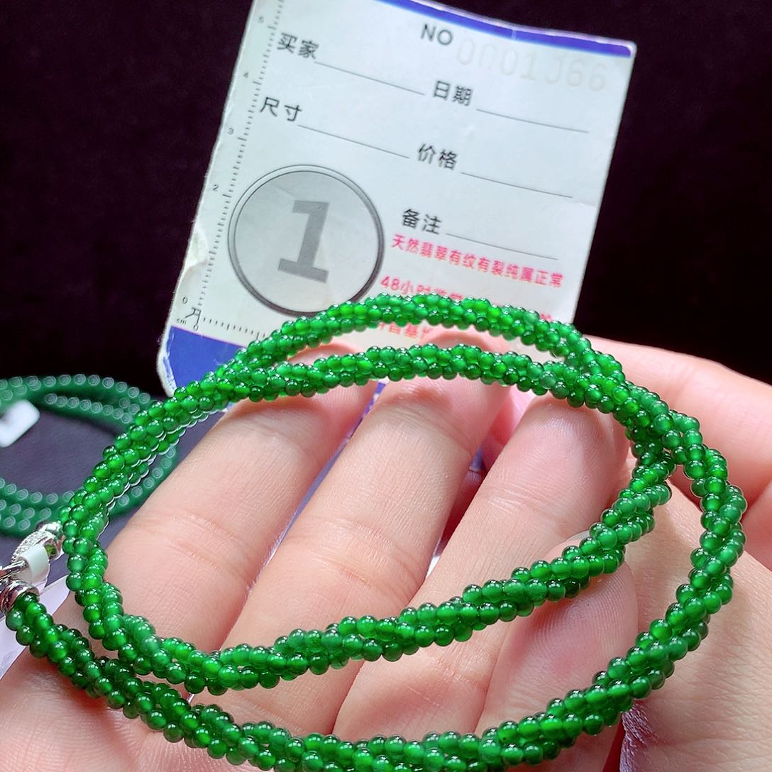 未镶嵌手链翡翠项链