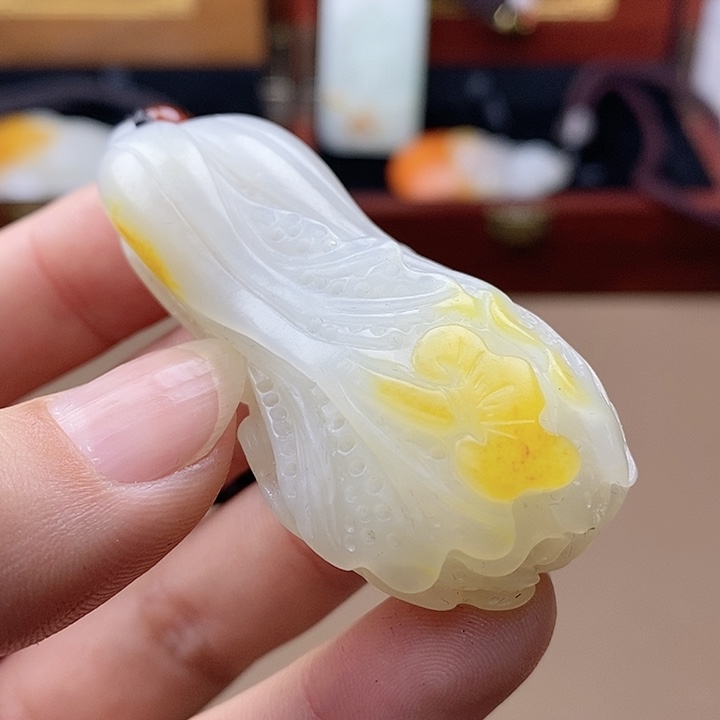 和田玉挂件未镶嵌F