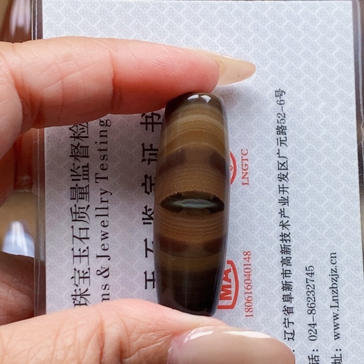 大***鱼玛瑙/玉髓颈饰未镶嵌