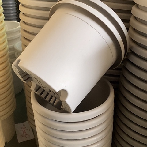 树脂四季3号微瑕灰白无托10个