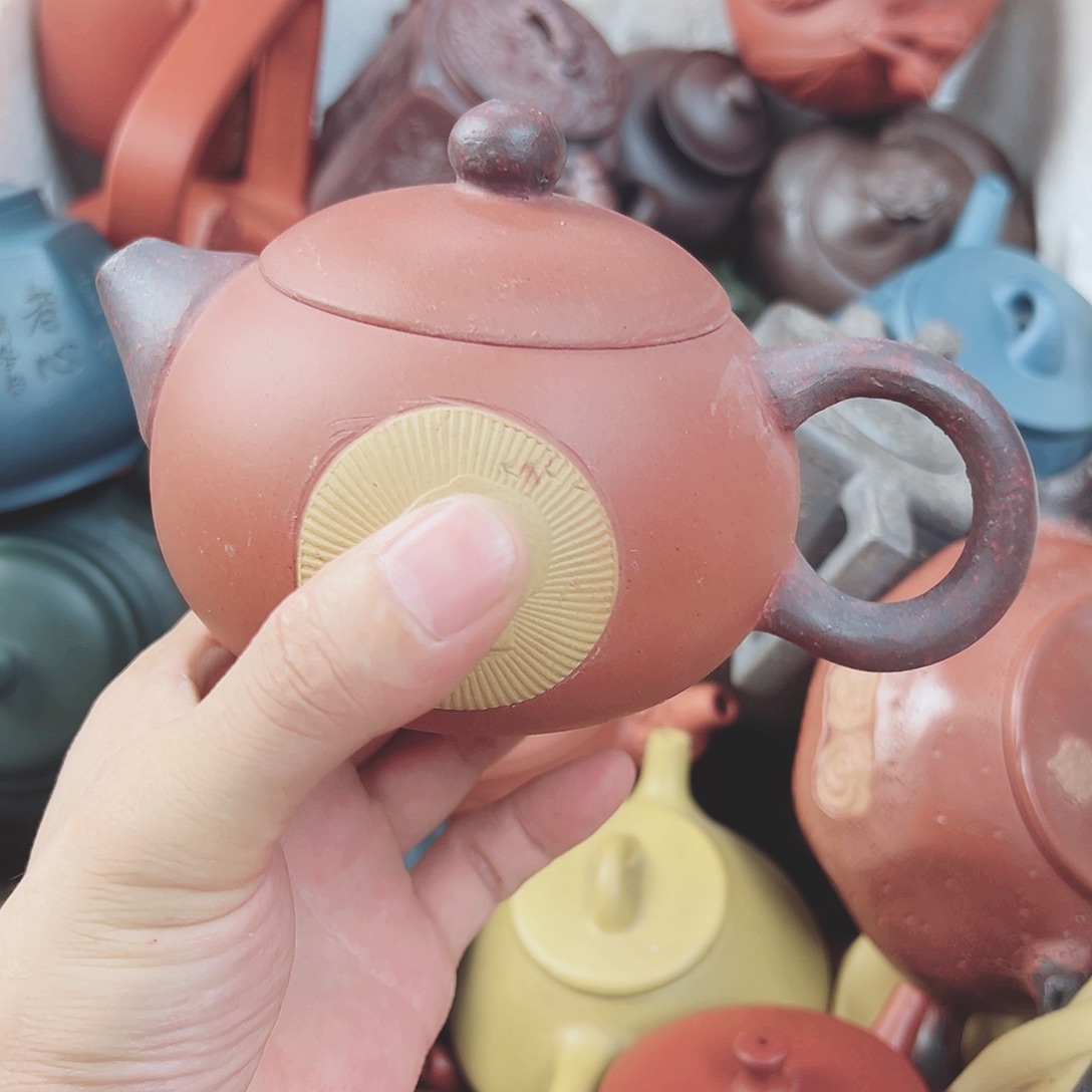 茶壶紫砂宜兴原矿紫砂壶300毫升容量
