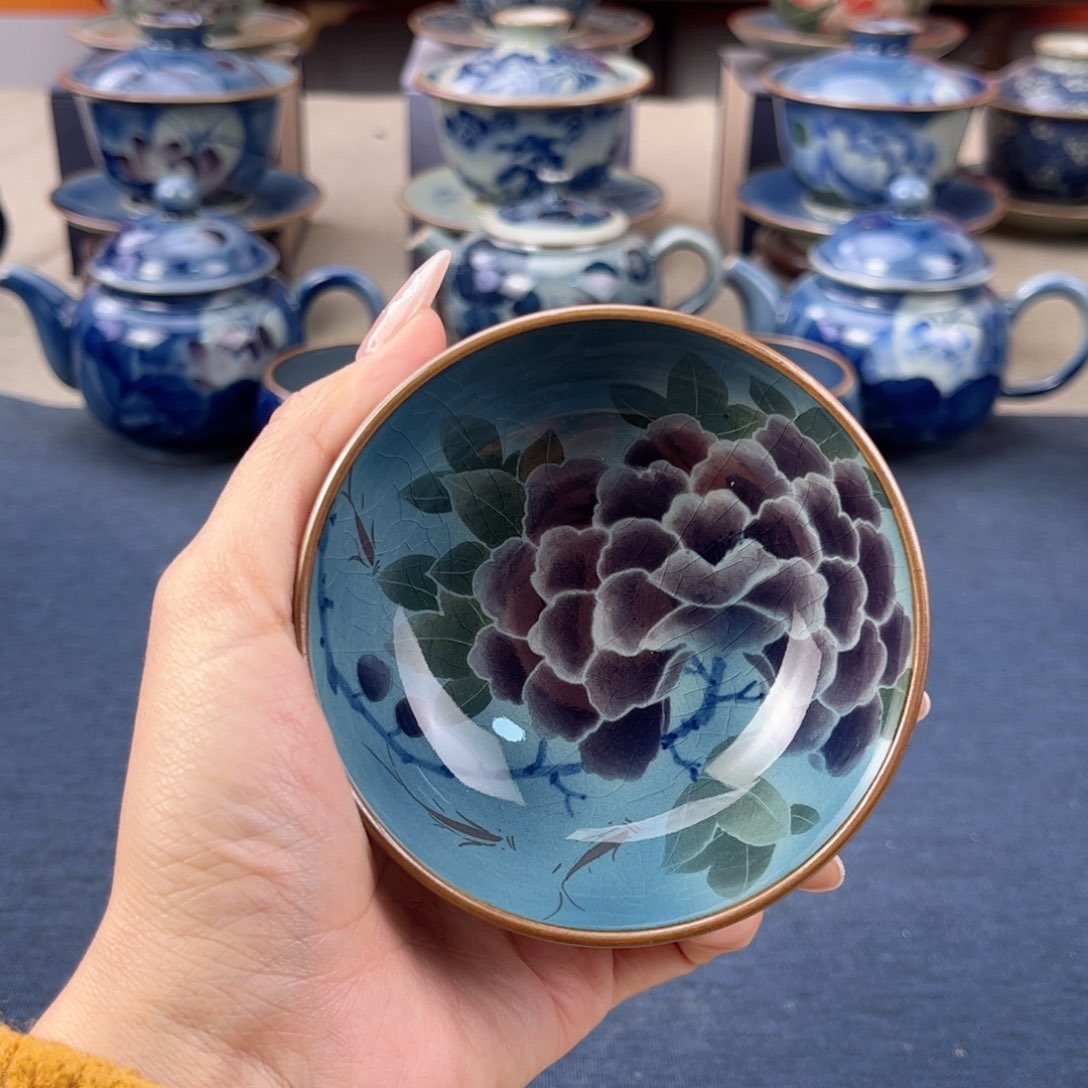 杯景德镇手工手绘茶具