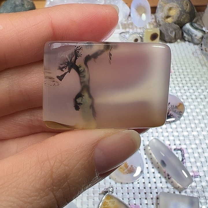 玛瑙/玉髓未镶嵌颈饰