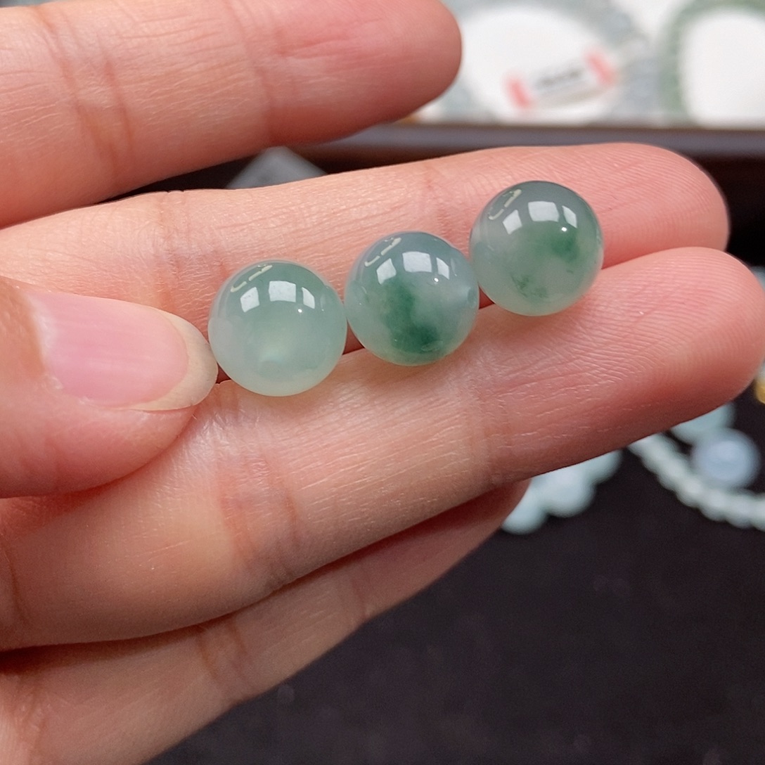 翡翠未镶嵌手串卡10