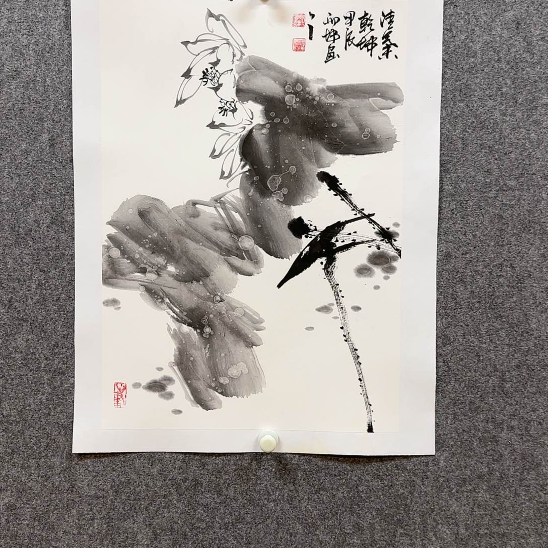 国画邢坤老师手绘作品