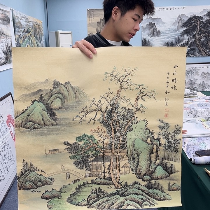 国画宣纸国画纯手绘作品