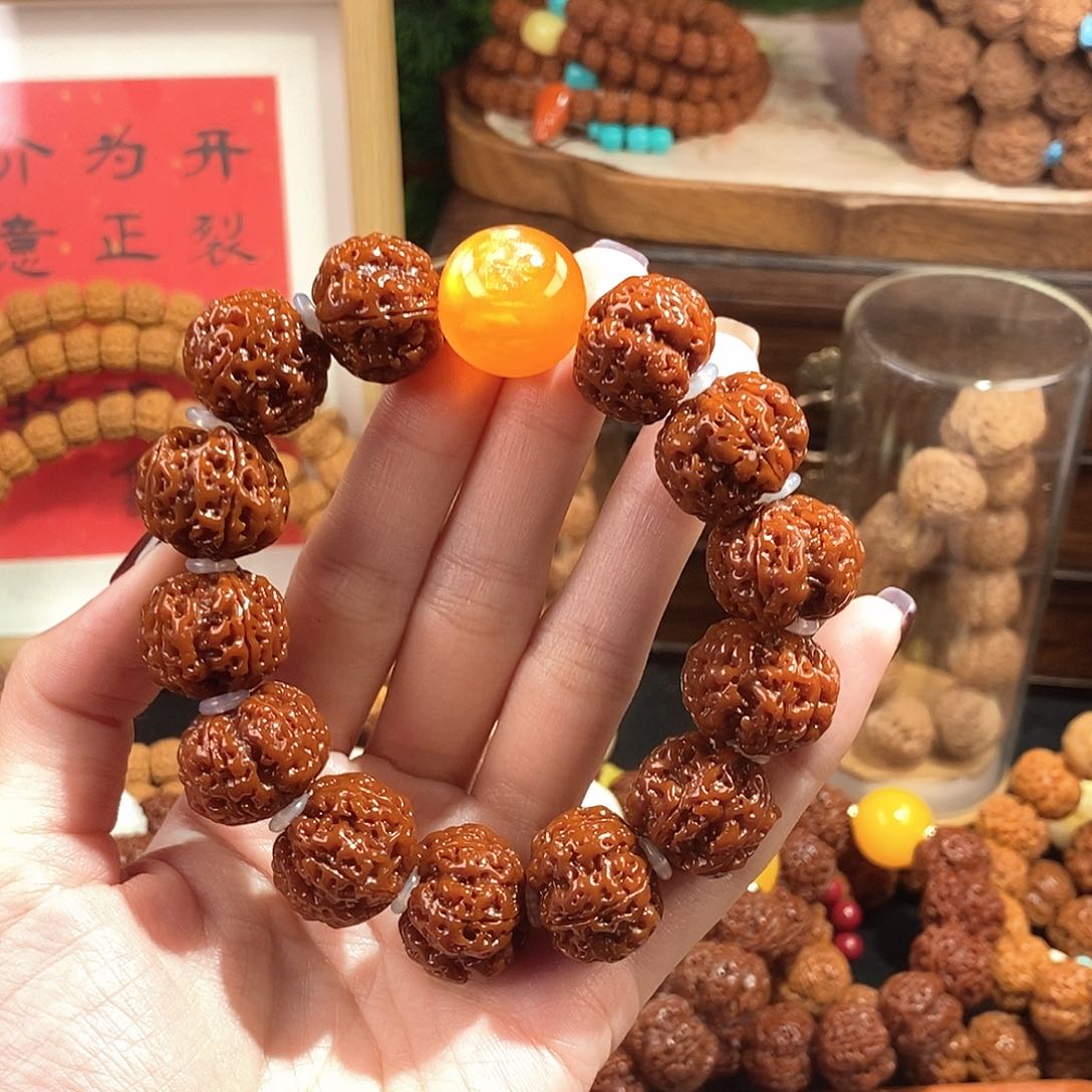 金刚菩提手串205玉华肉