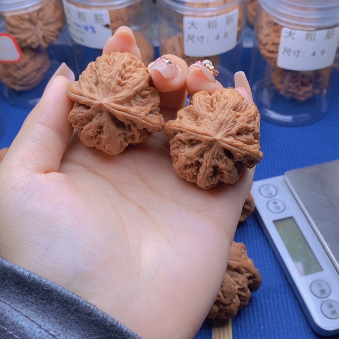 执***念文玩核桃吊坠粗筋精品对42