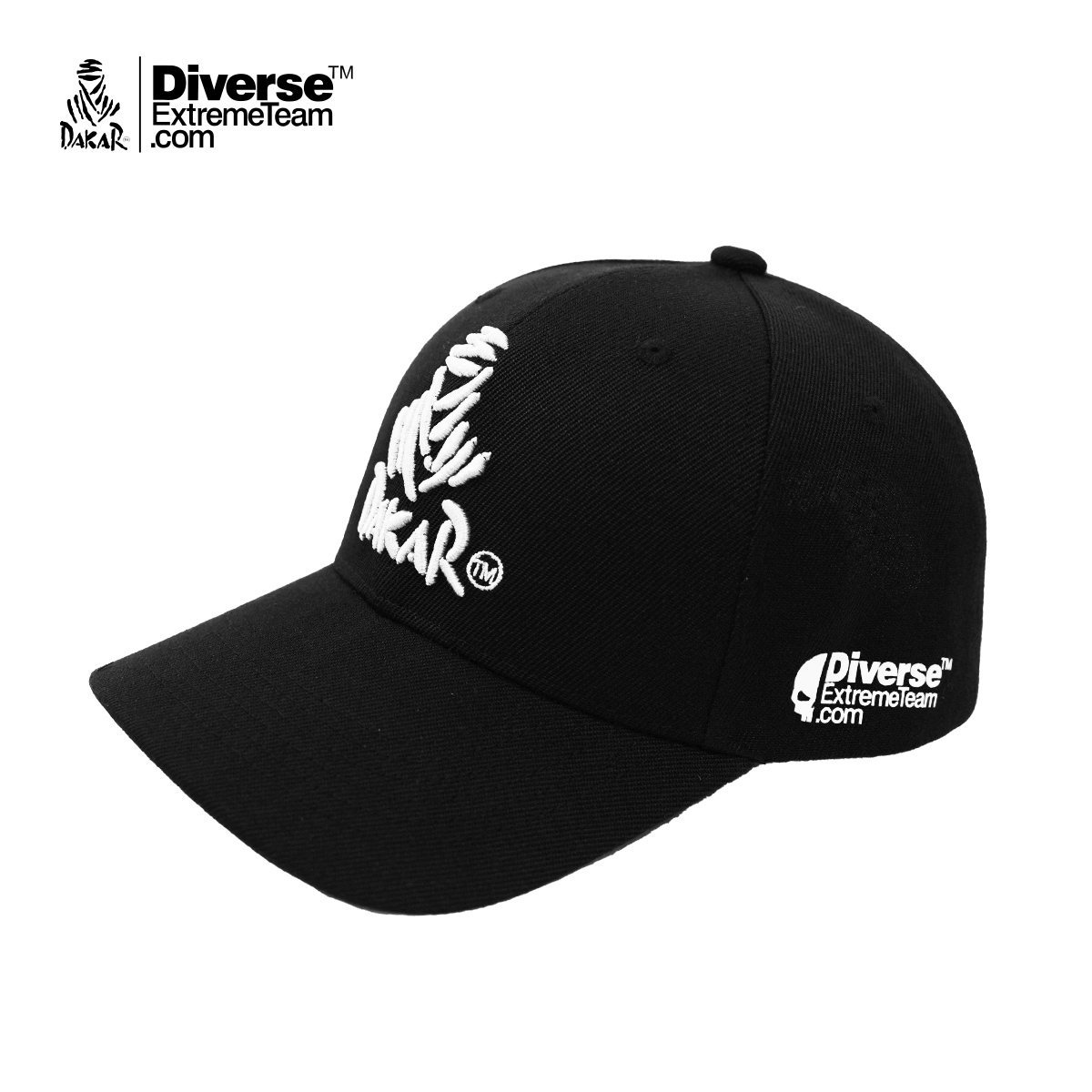 diverse达喀尔【贝斯博】棒球帽经典鸭户外舌帽黑色情侣时尚