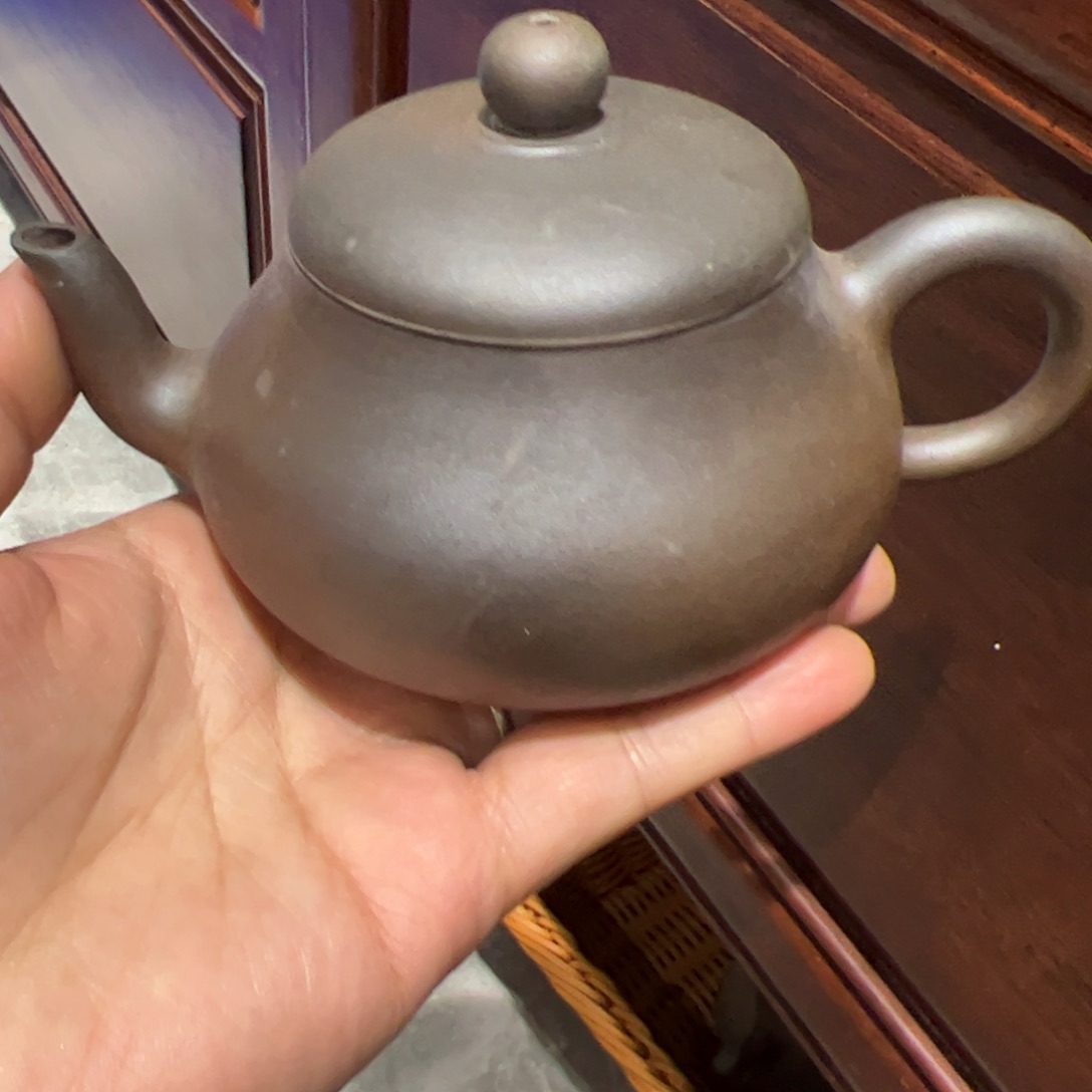 贵台龙窑柴烧茶壶68