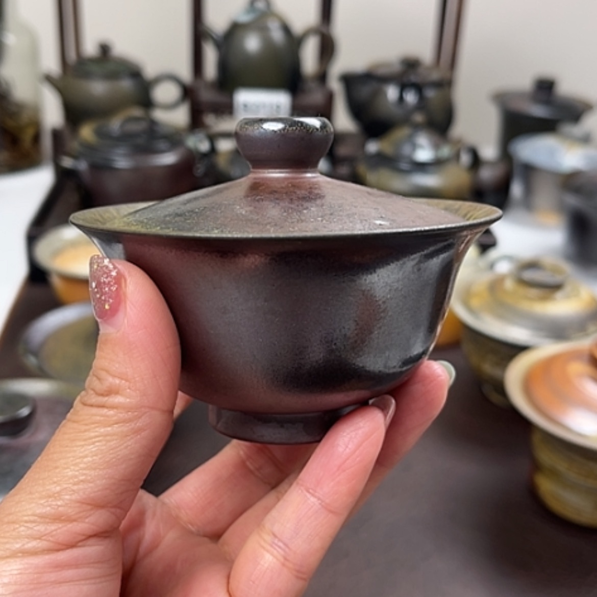 【闪购商品】清**年柴烧茶具柴烧茶具