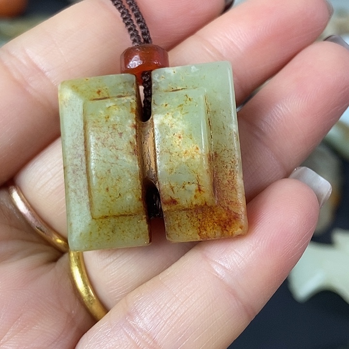 和田玉（糖玉）挂件未镶嵌