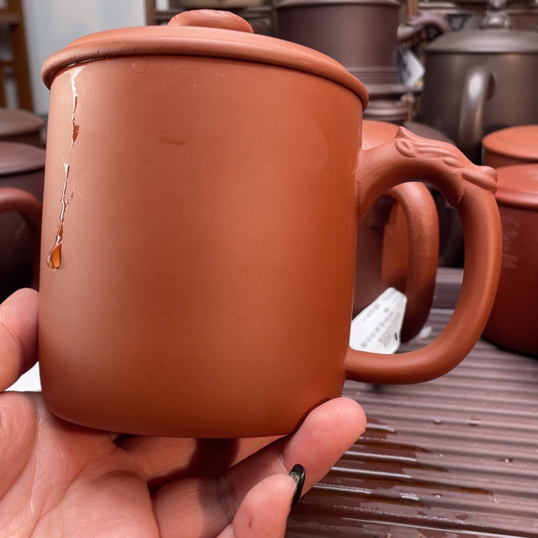 紫砂茶杯宜兴紫砂杯