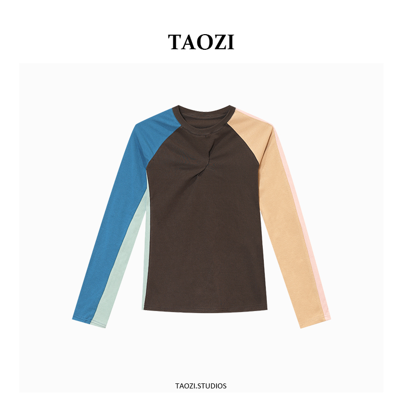 【纹纹】2025秋冬新款时尚百搭长袖上衣TZD035