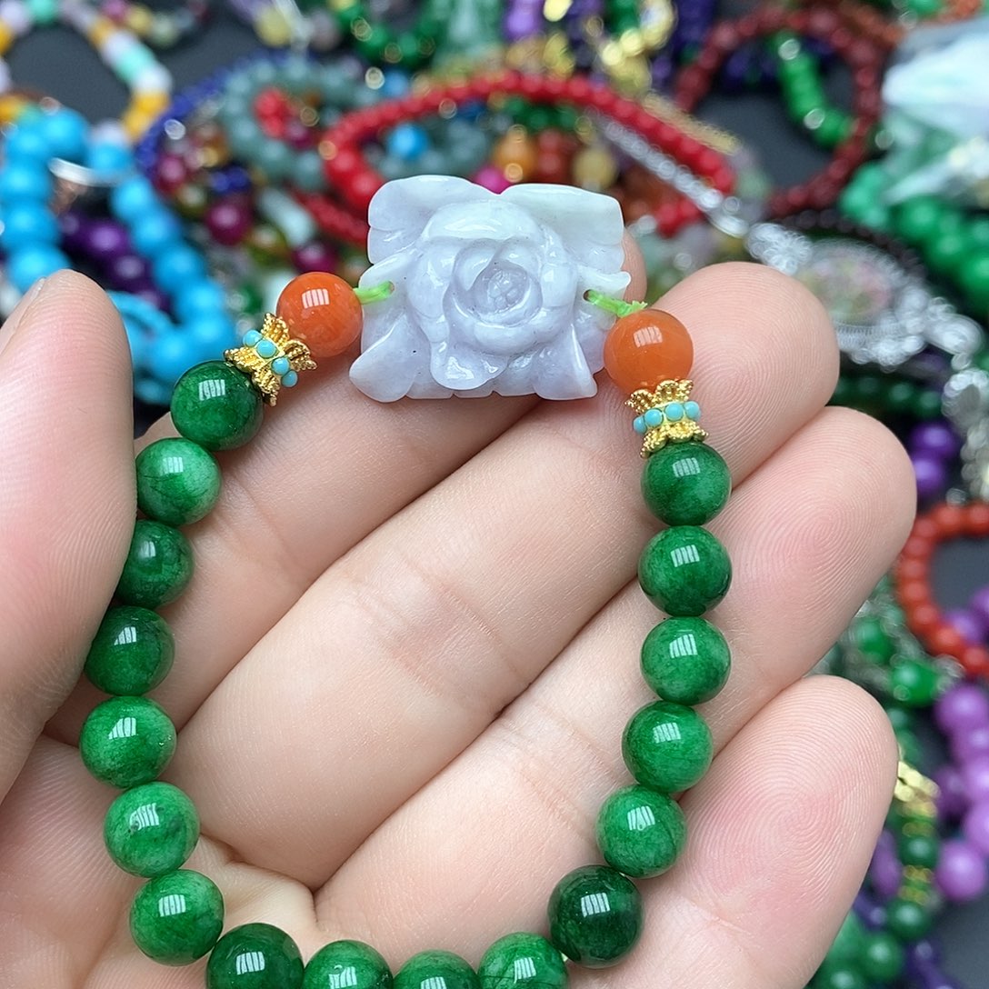 翡翠未镶嵌戒指88