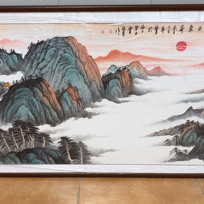 【闪购商品】国画手绘国画带框