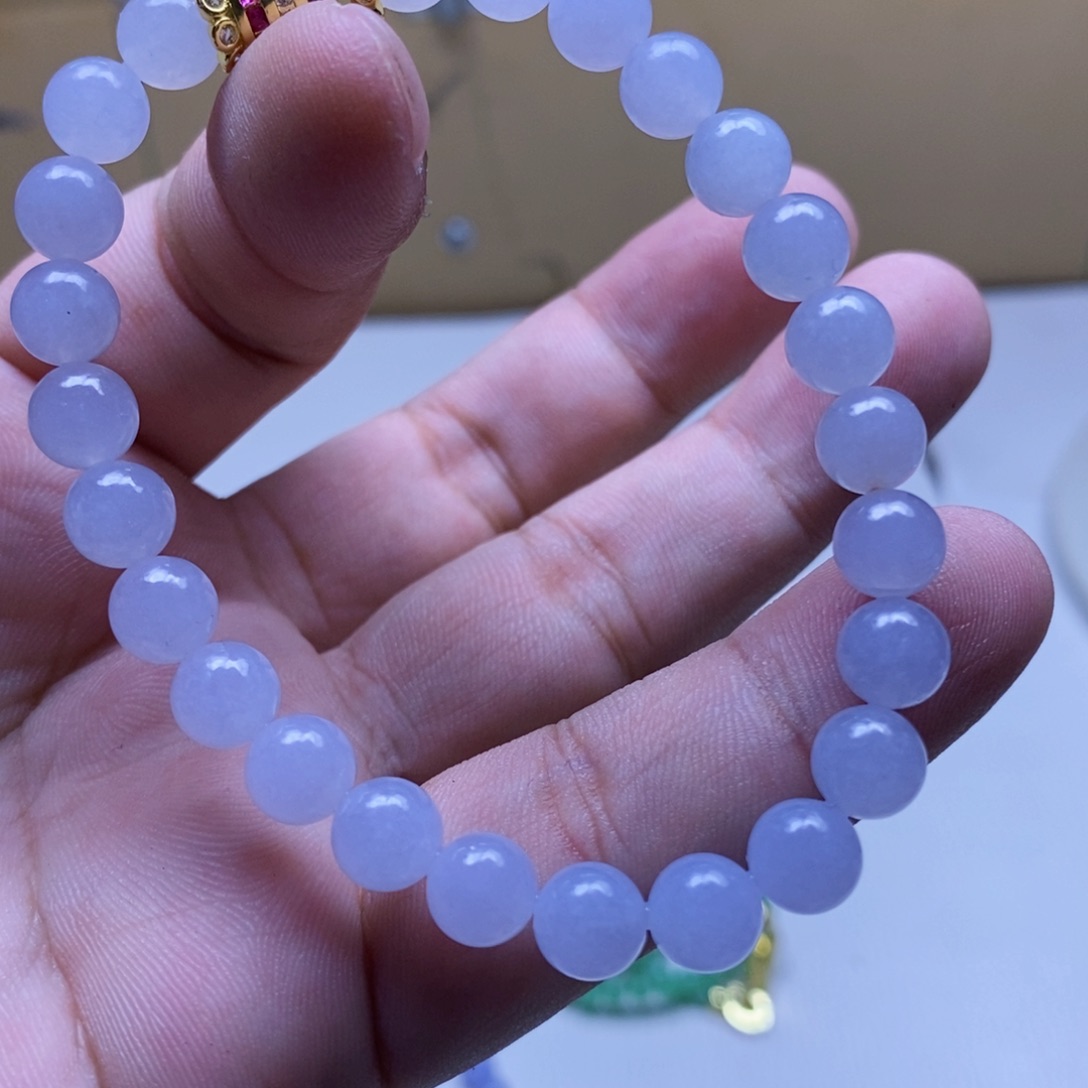 未镶嵌定制翡翠卡7.5