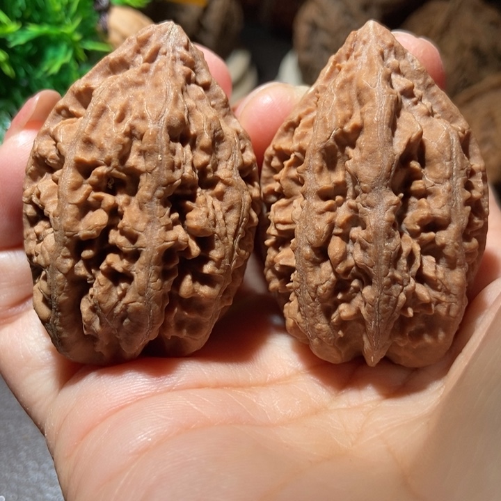 把件文玩核桃东北楸子小雪25