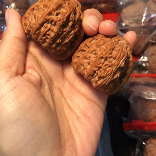 文玩核桃吊坠玄**剑白狮子41