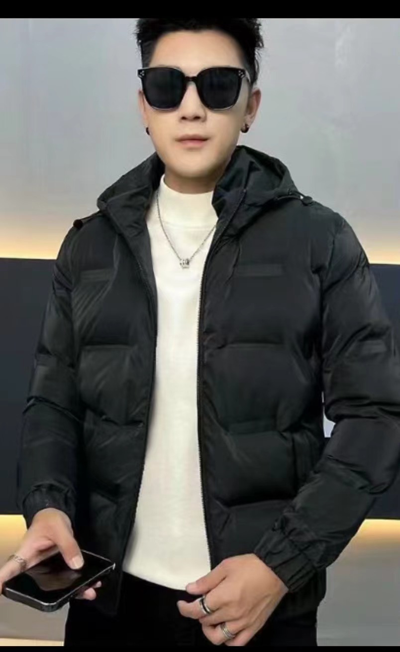 2025冬棉服立领男生修身时尚加棉男夹克潮流保暖外套
