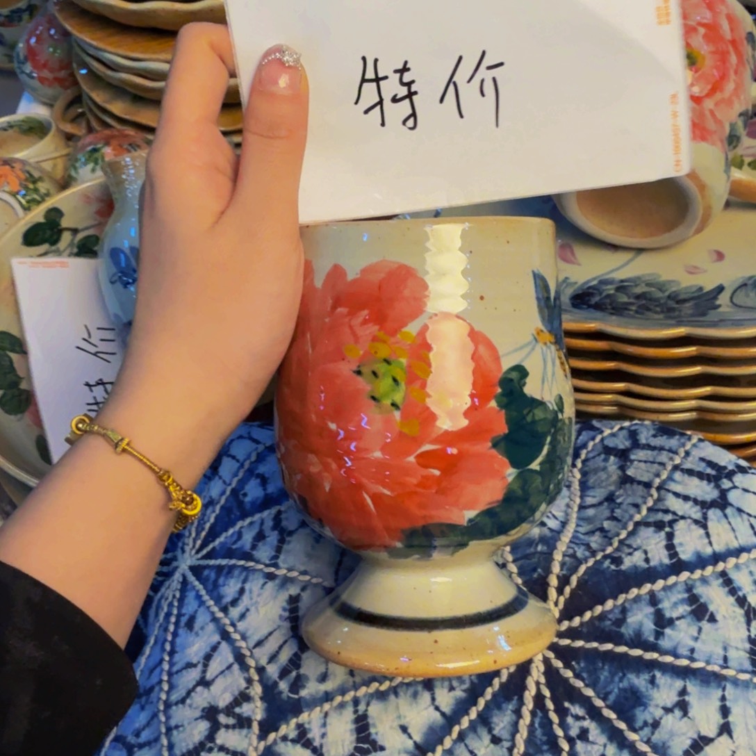 瓷片景德镇陶瓷手工手绘