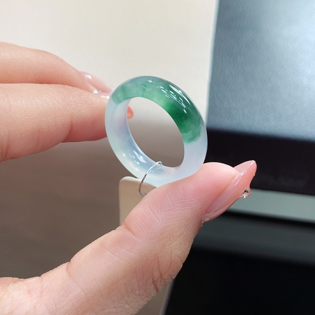 未镶嵌戒指翡翠15号