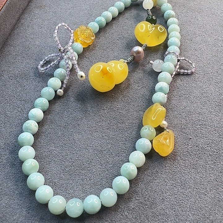 琥珀未镶嵌手链琥珀手串