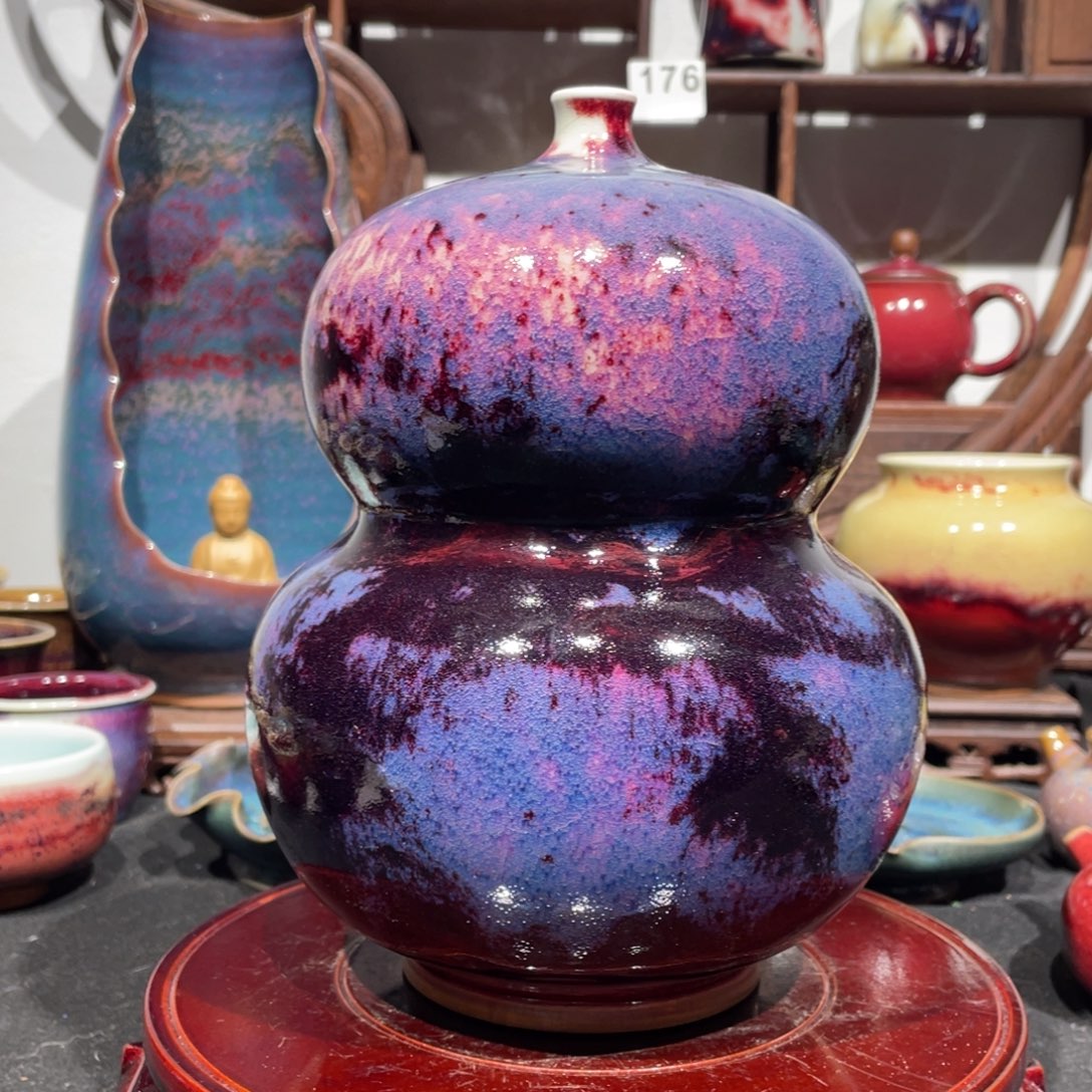 中国神后钧瓷花器