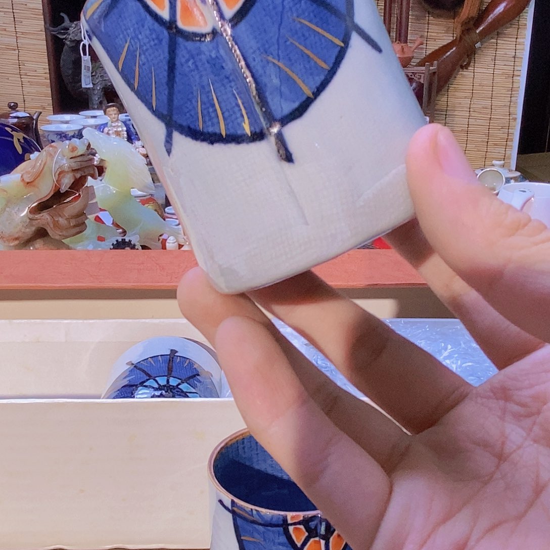 汤吞杯五客 默认瑕疵