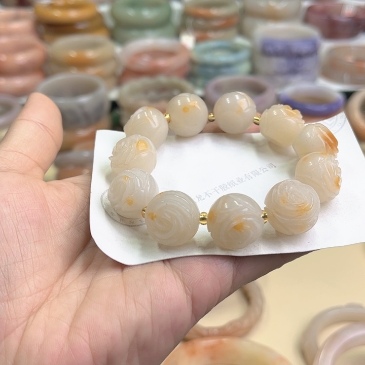 石英质玉卡未镶嵌可****8