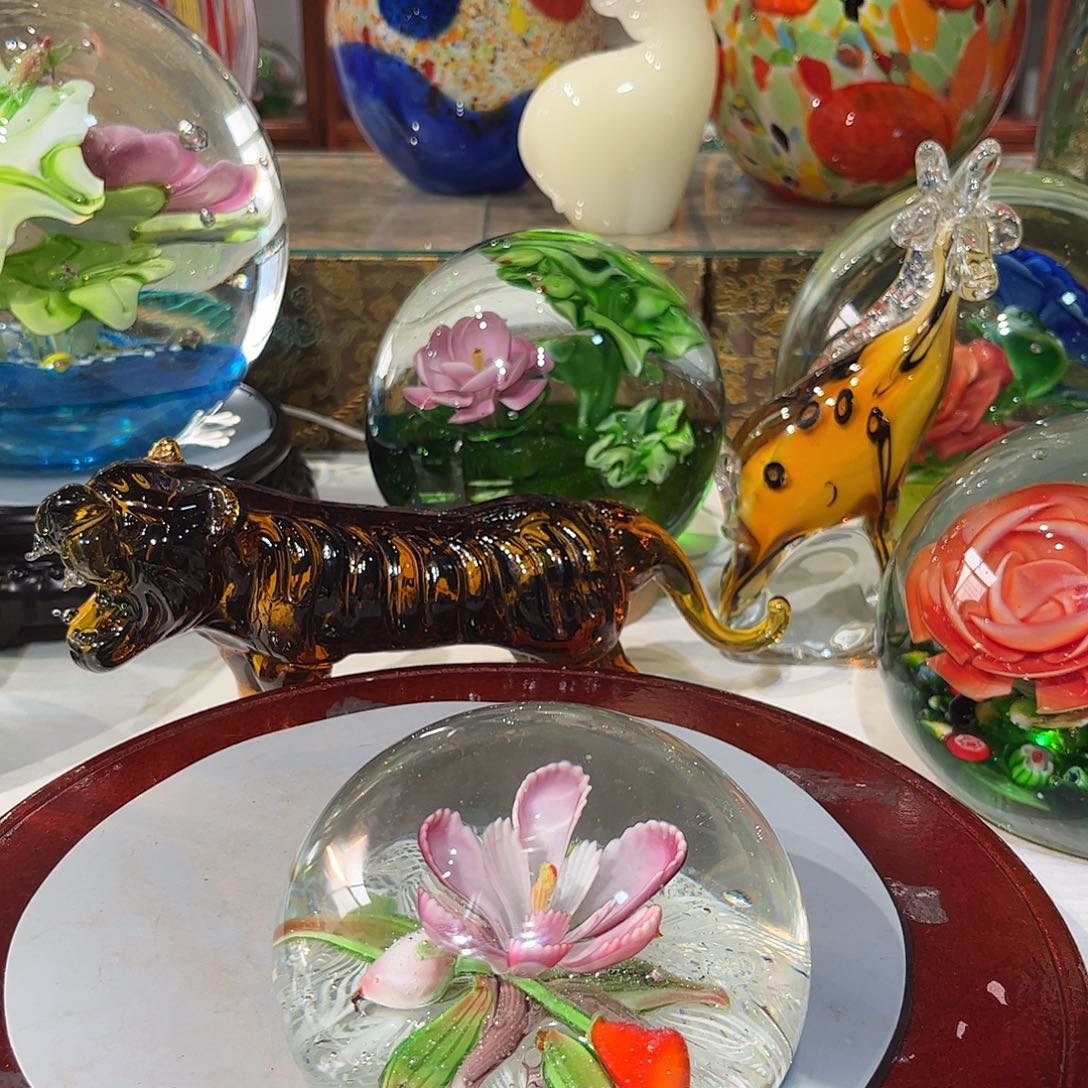 琉璃手工艺品纯手工手工痕迹