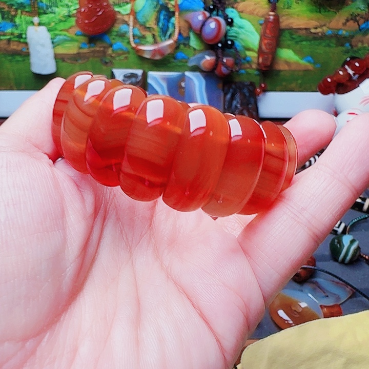 玛瑙/玉髓合金珠宝半成品