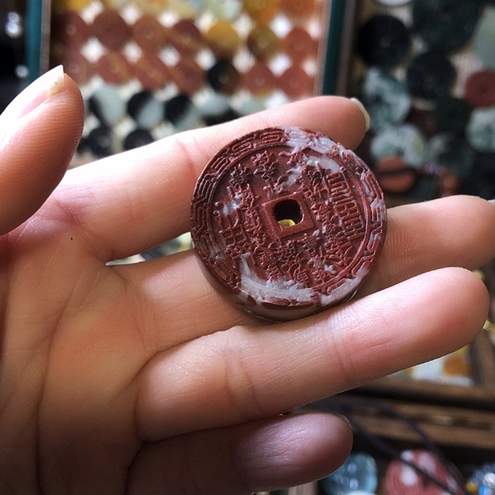 岫玉岫玉挂件未镶嵌