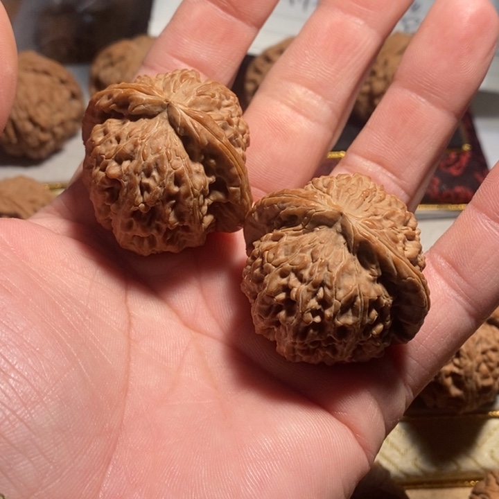 文玩核桃把件Y**_核桃