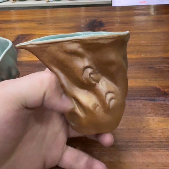 龙泉青瓷茶具微瑕6083