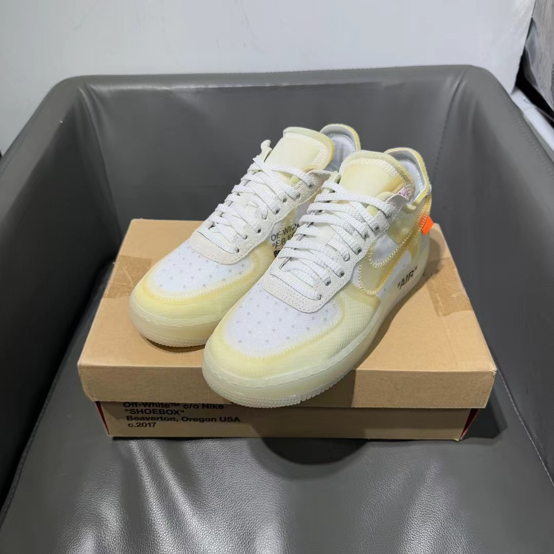 全新未使用 NIKE/耐克 全新原盒39码  owaf1纯白 潮鞋