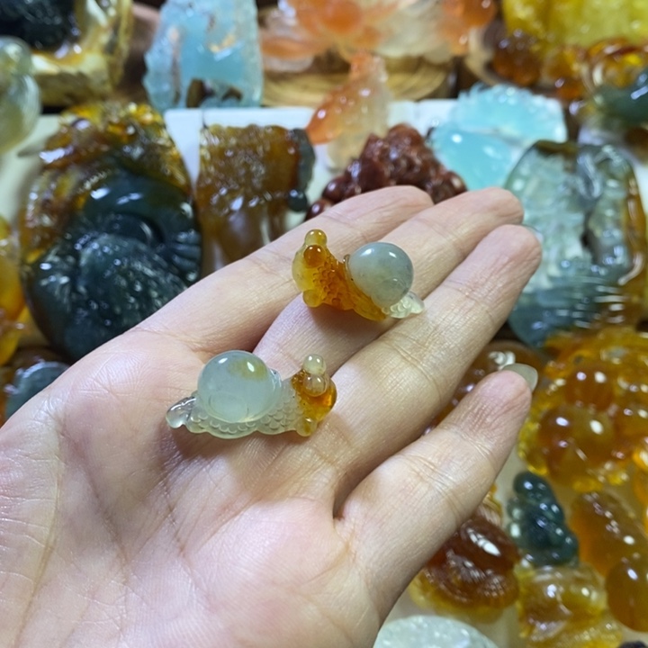 未镶嵌蛇纹石玉颈饰