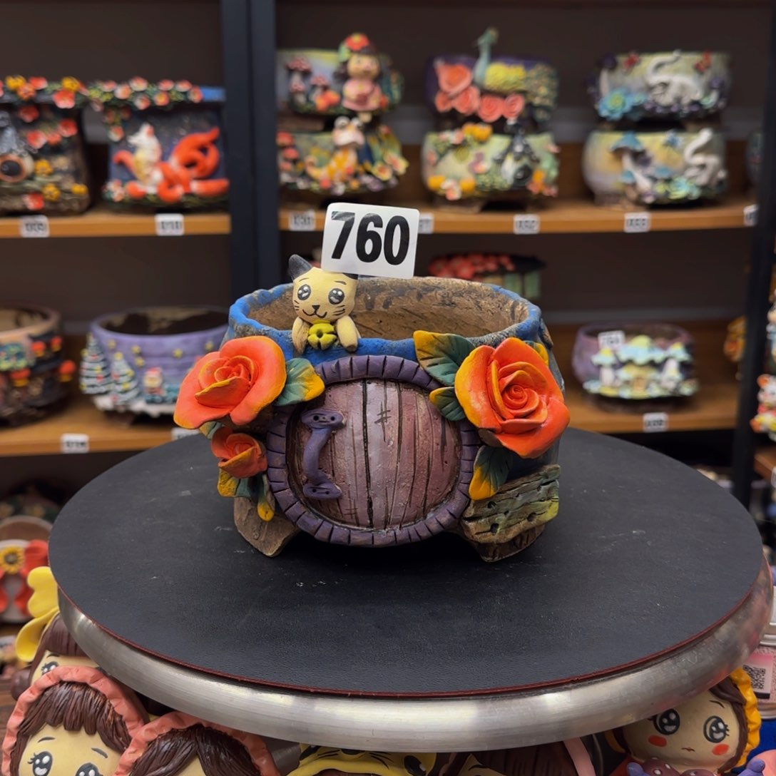 【闪购商品】粗陶手捏