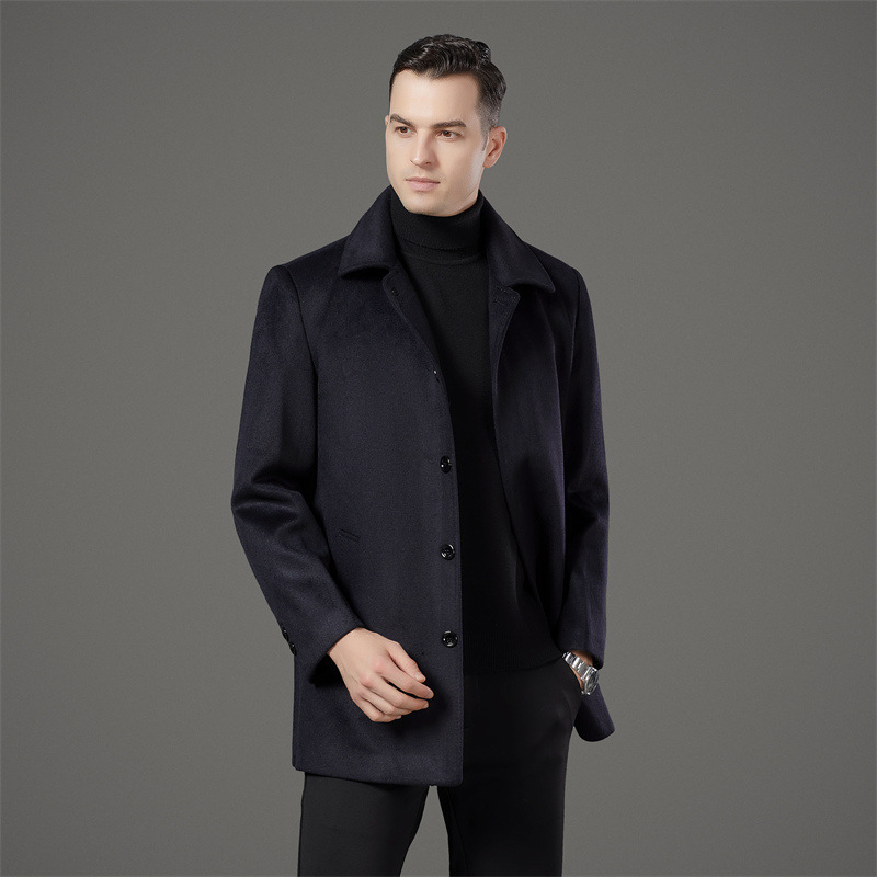 【直播间过款链接】男士新款免烫西装中年中长款休闲百搭便西外套