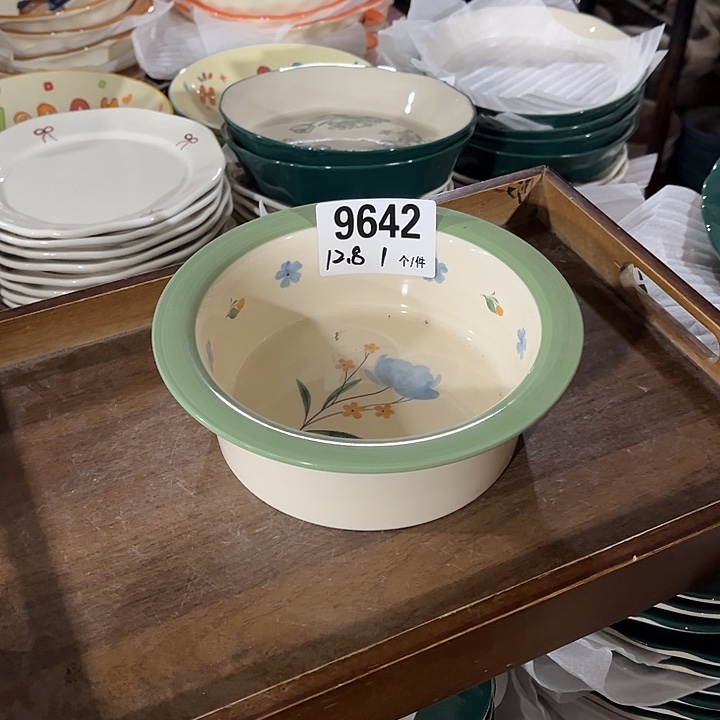 瓷微瑕外贸餐具9642