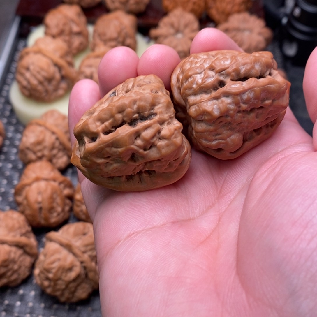 把件文玩核桃生**息蛤蟆头