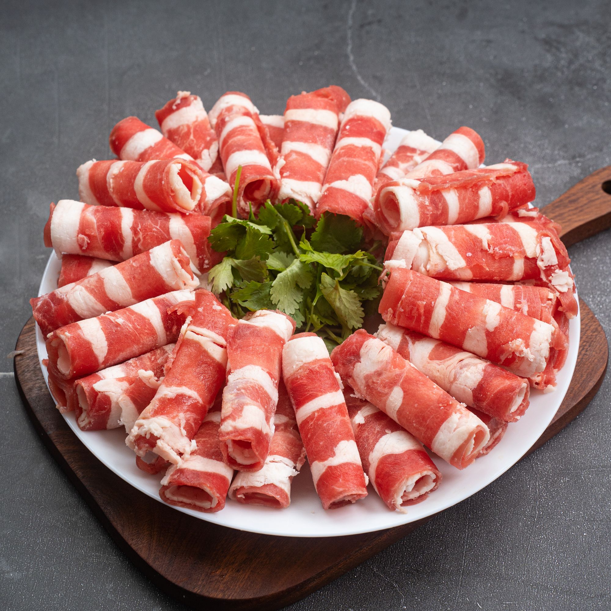 甘家风味羊肉卷顺丰冷链原切新鲜