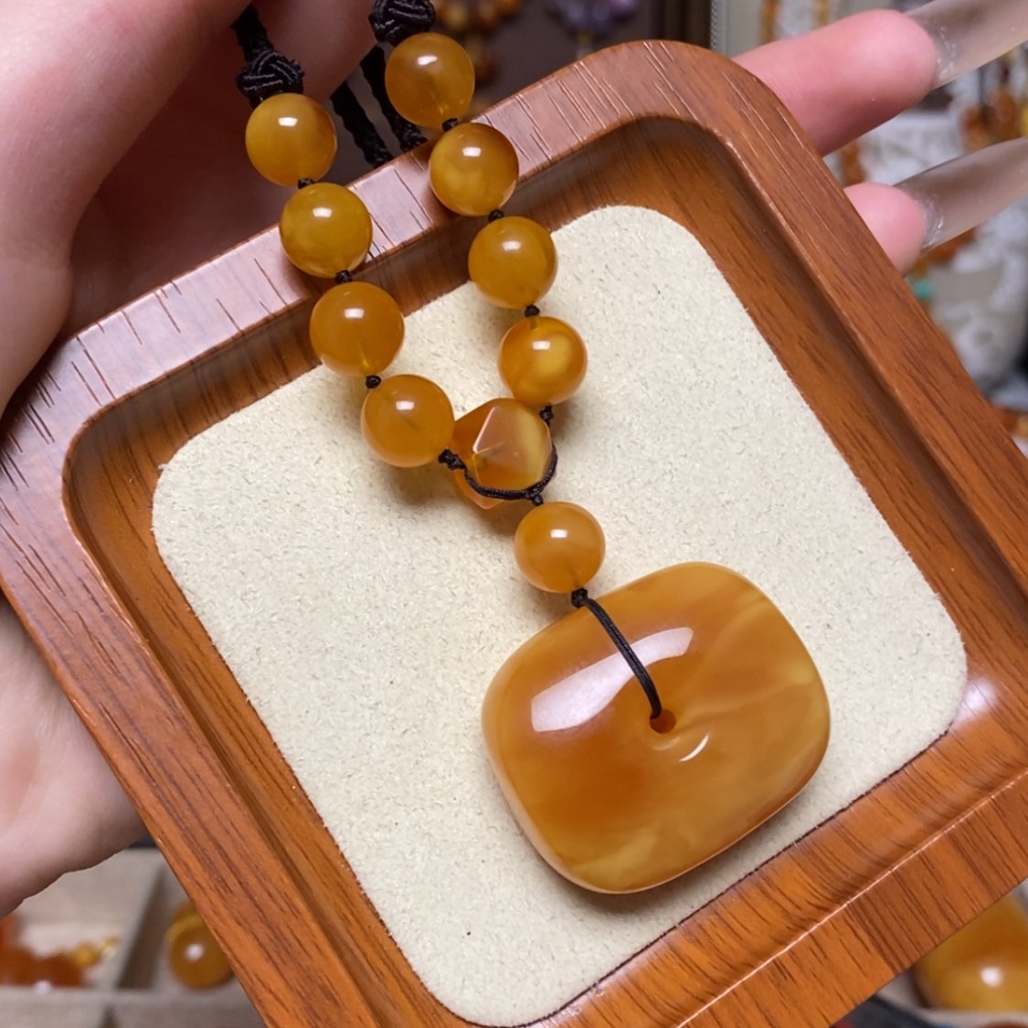 【闪购商品】手链蜜蜡未镶嵌项链