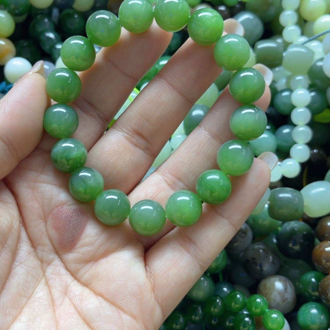 和田玉手链未镶嵌