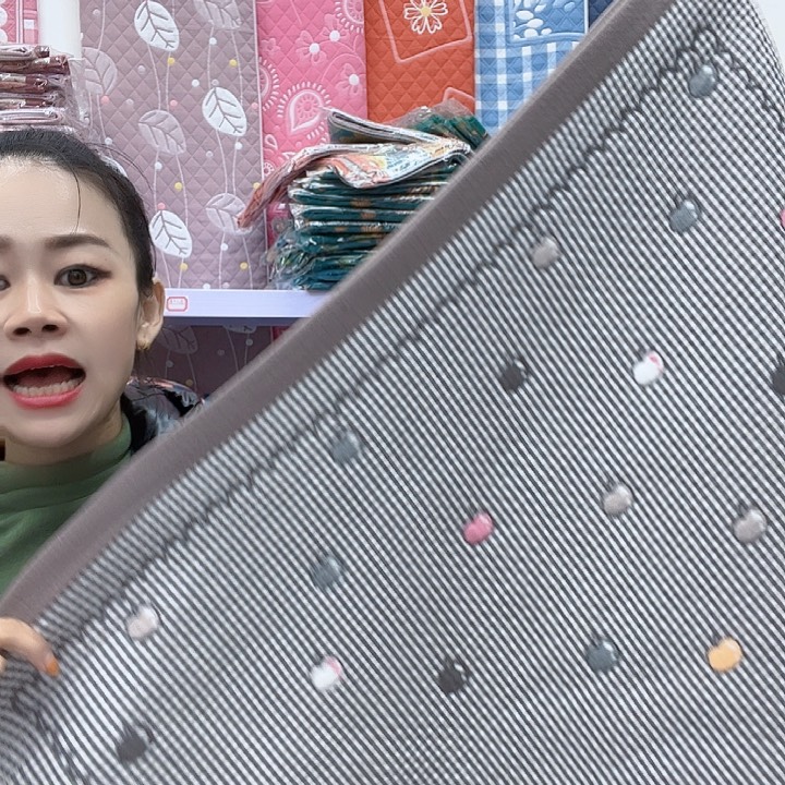 棉咖色平安果纯棉