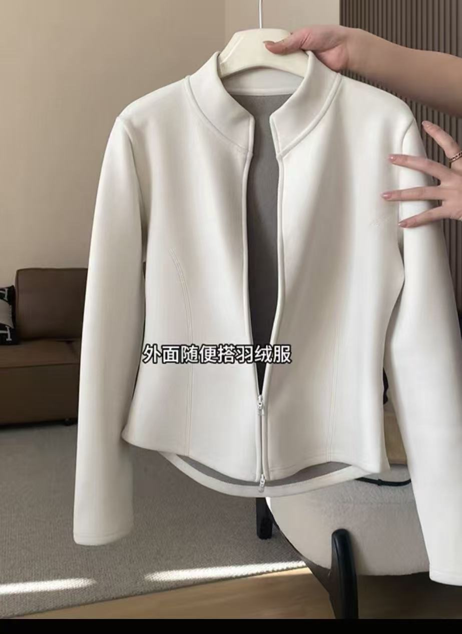 《艾妮家》双面自发热保暖开衫卫衣