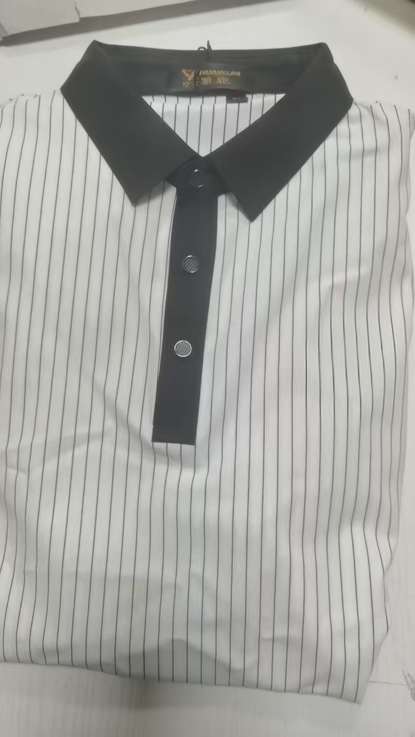387号男条纹短袖180斤(3)
