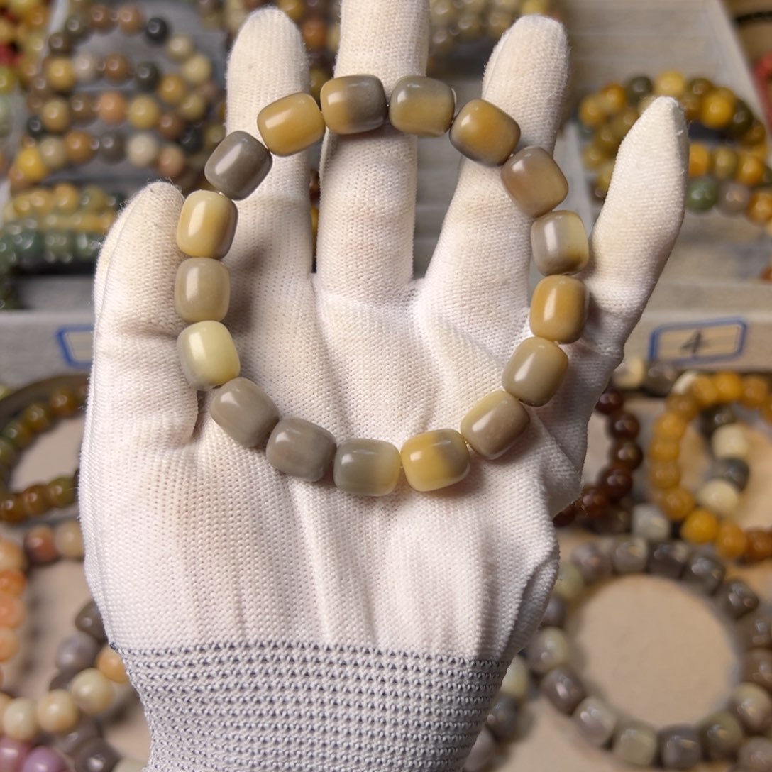 手串菩提根/象牙果糯米糍老料年糕条卡10×12