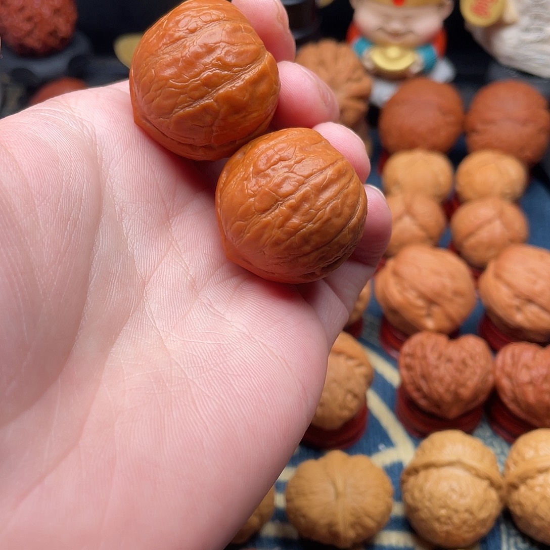 手***薇把件文玩核桃精品小手捻