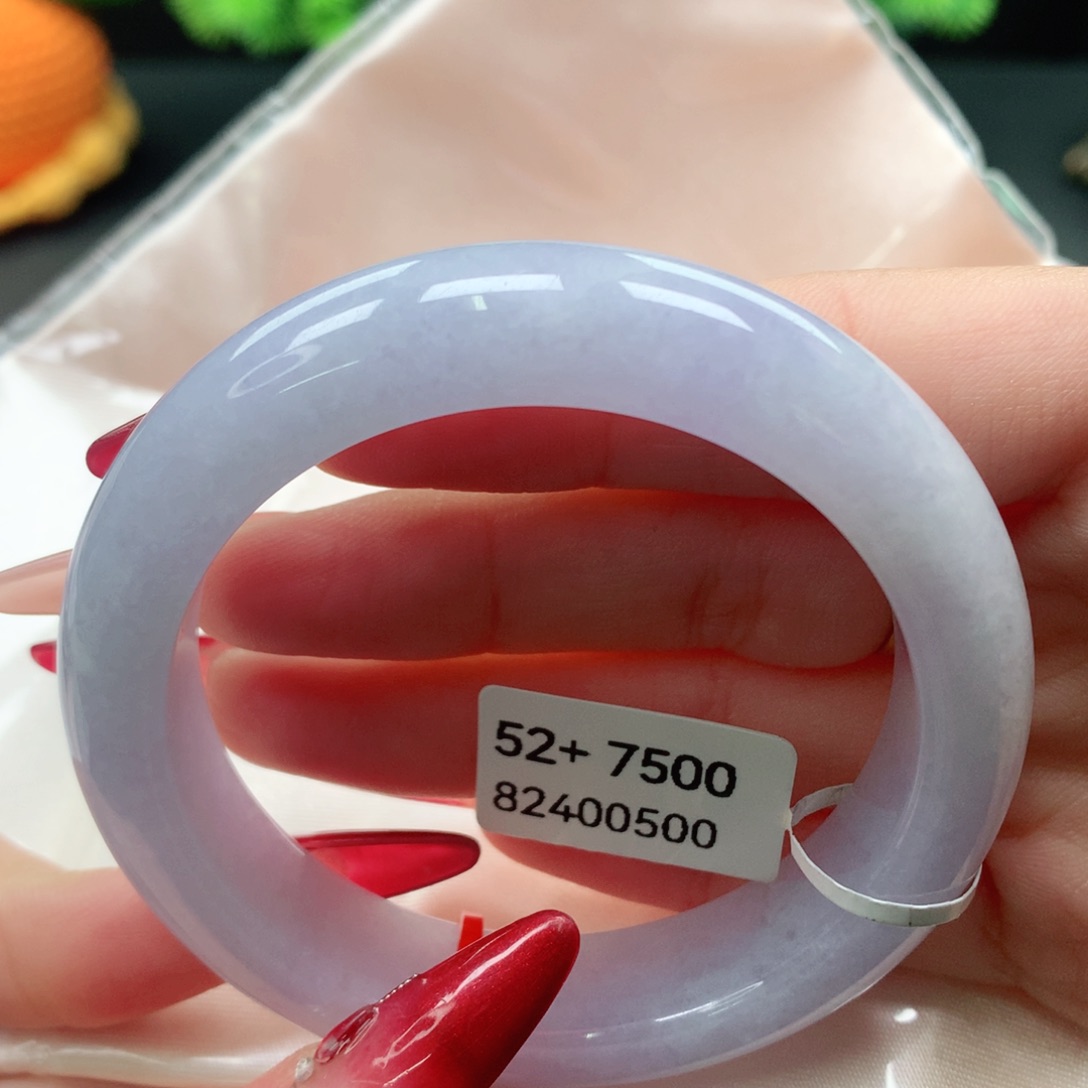 翡翠手镯未镶嵌52 53 52 53